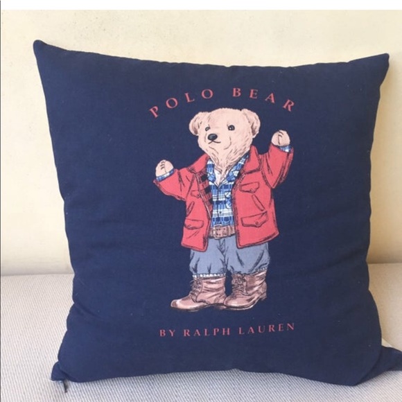 polo bear pillows